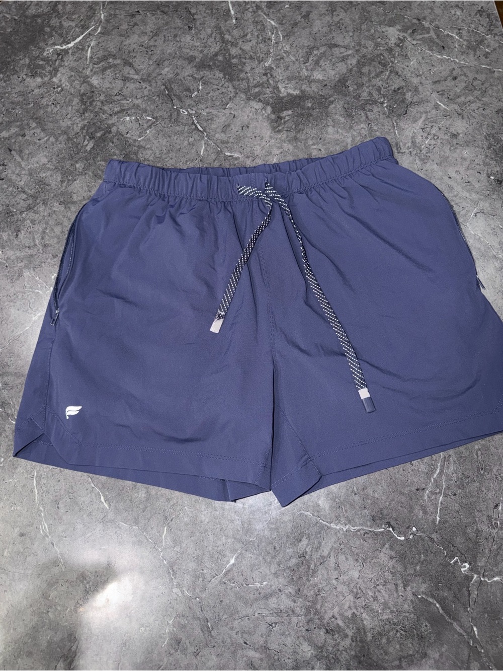 Fabletics Men's Athletic Drawstring Shorts - Navy